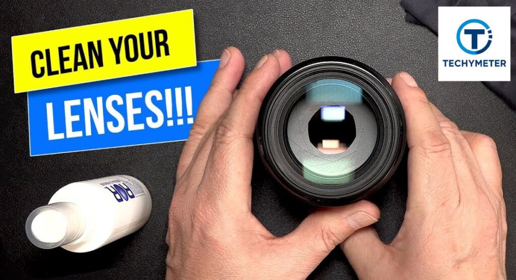 Using Lens Cleaning Liquid the Right Way