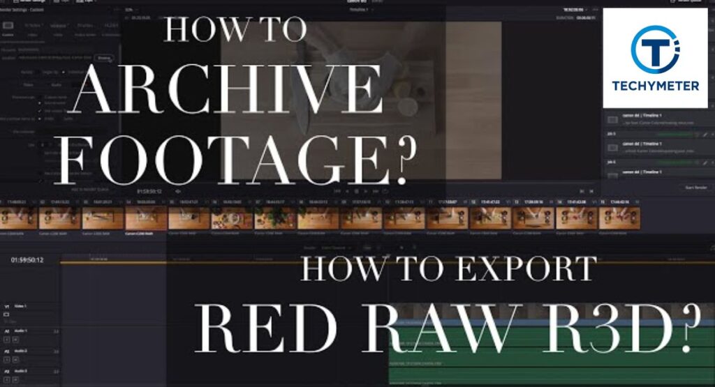 Export Footage From RED Camera R3D Without Quality Loss