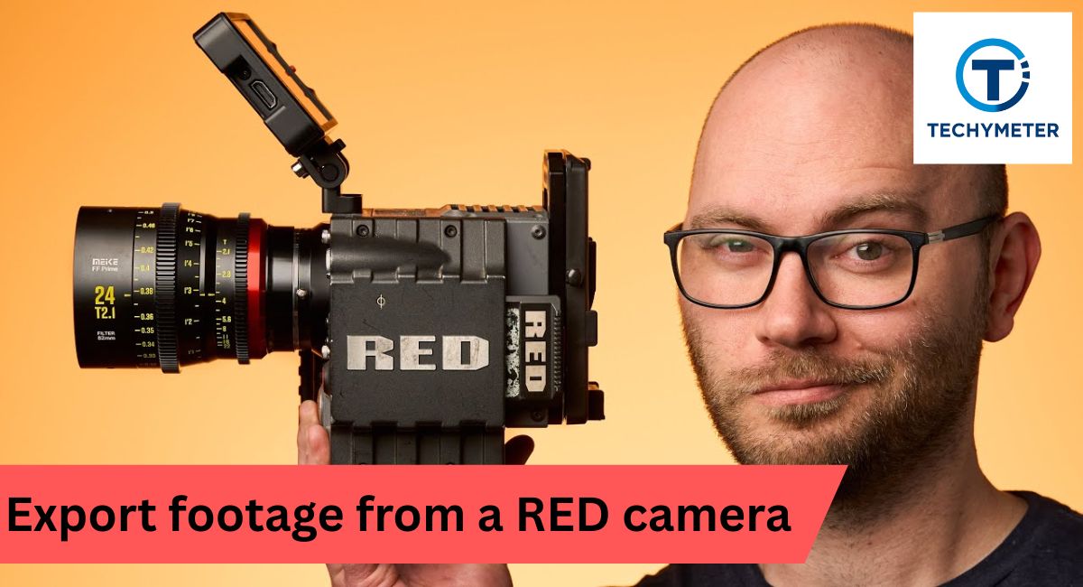export footage from a RED camera