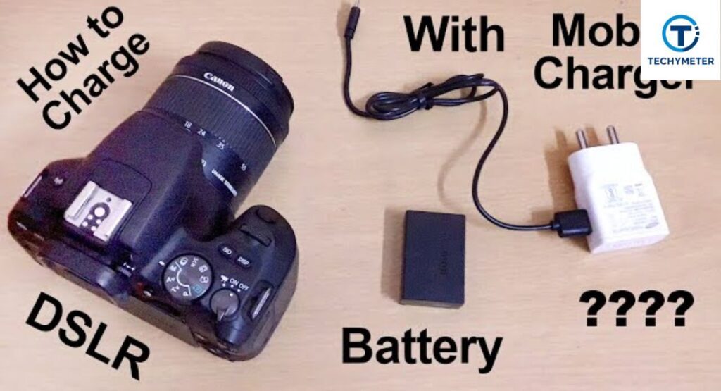 How to Charge a Sony DSLR Camera Battery